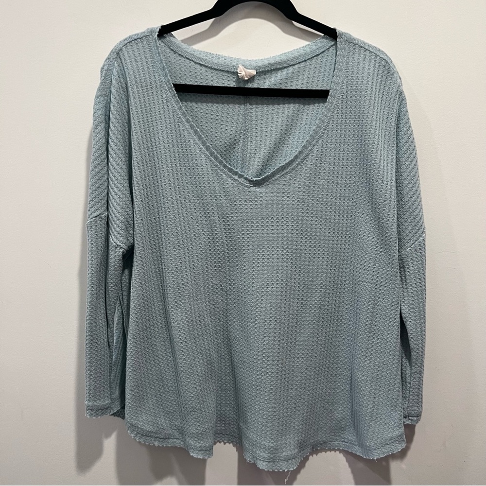 Vici waffle knit top